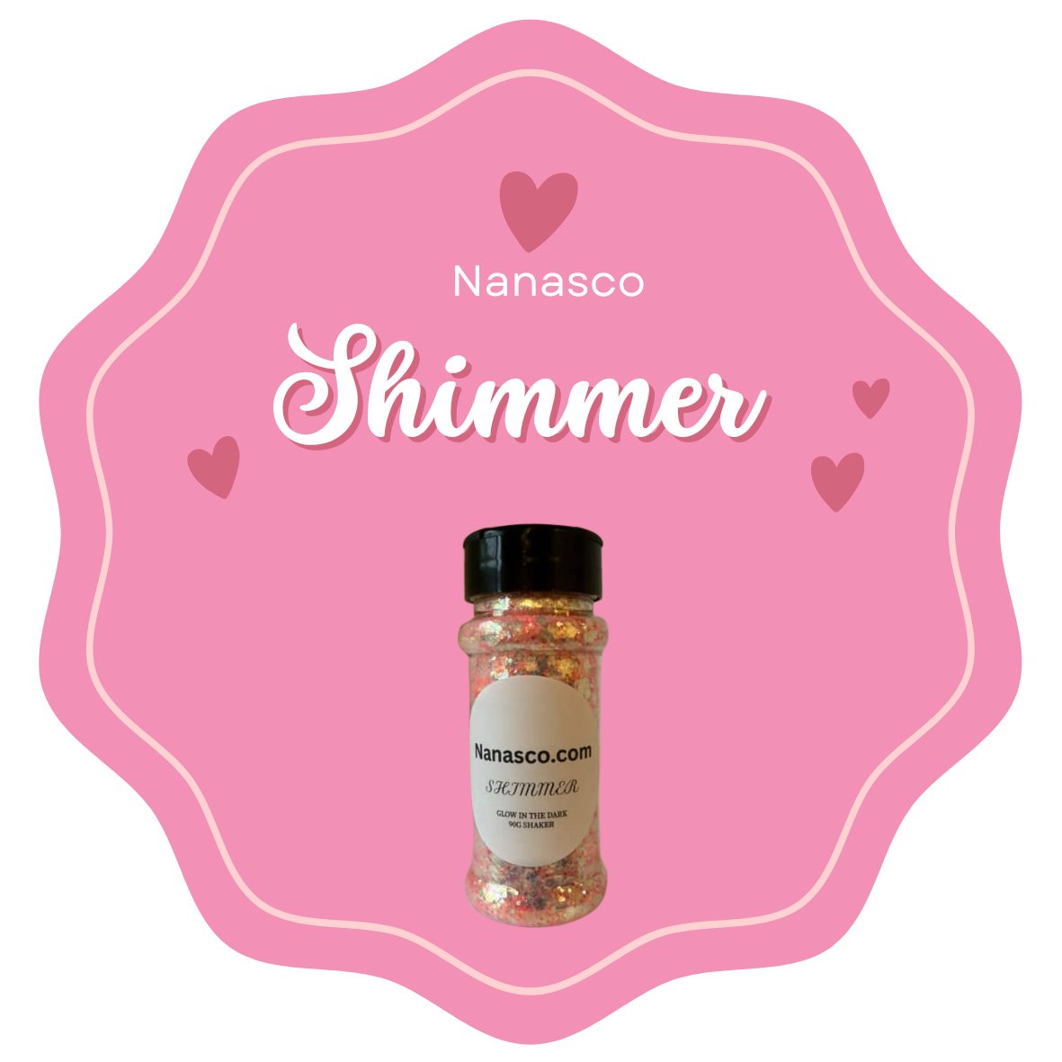 Shimmer glitter