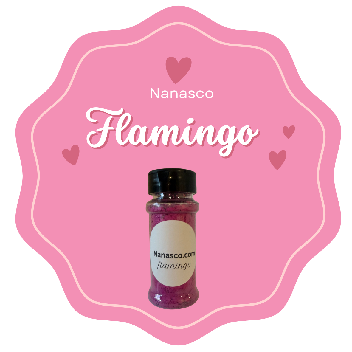 Flamingo glitter