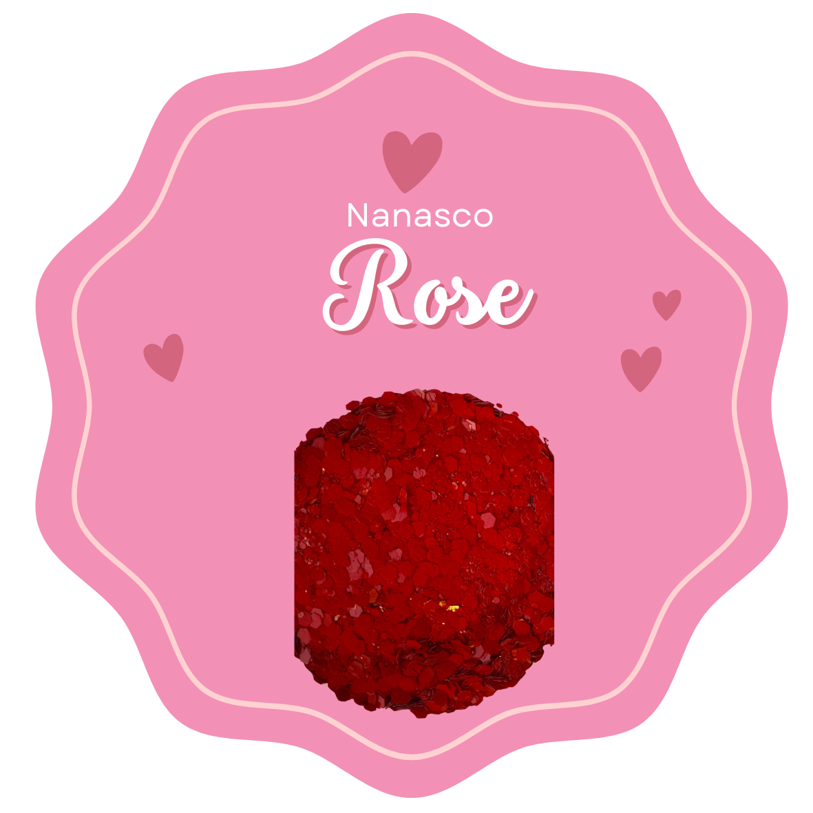 Rose glitter