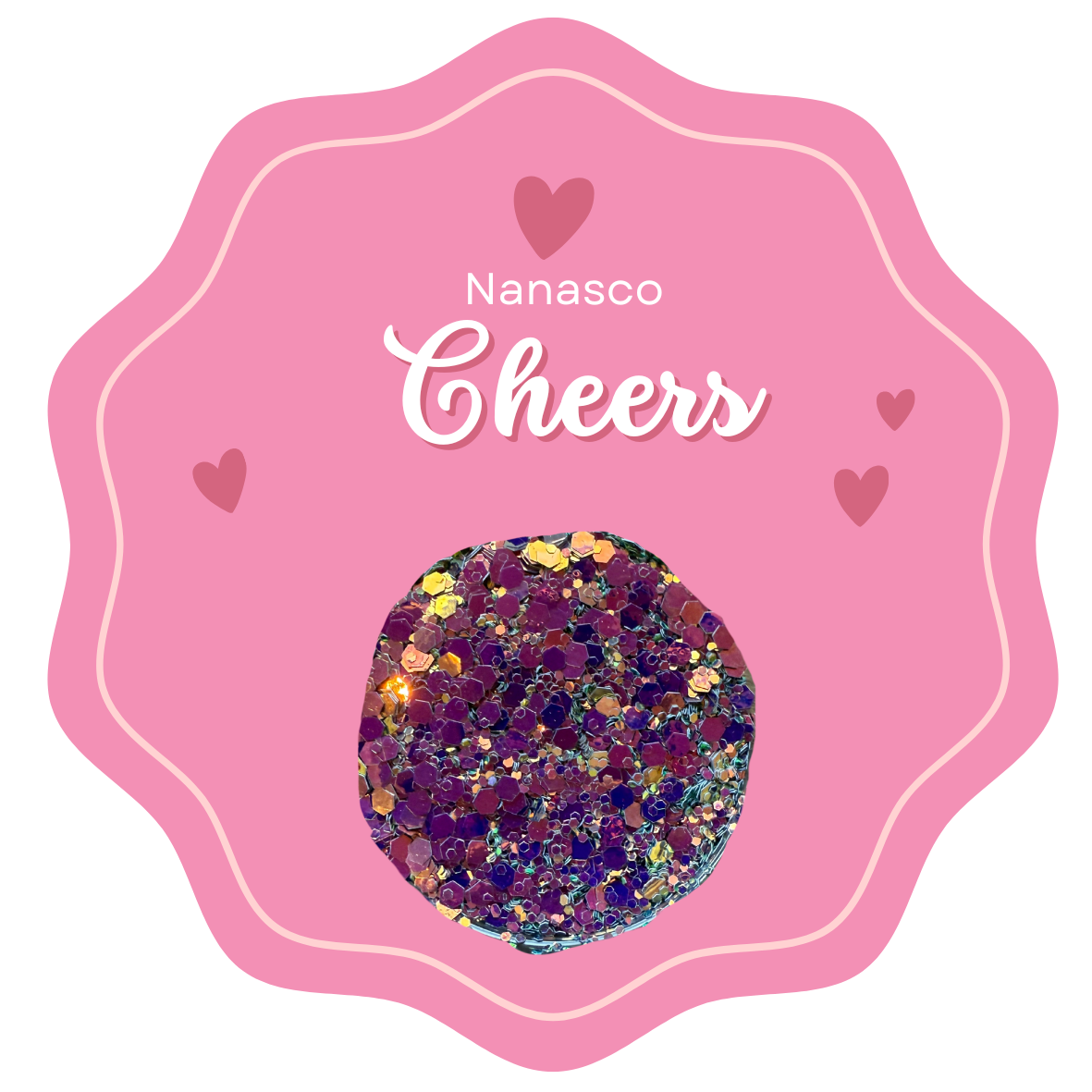 Cheers glitter