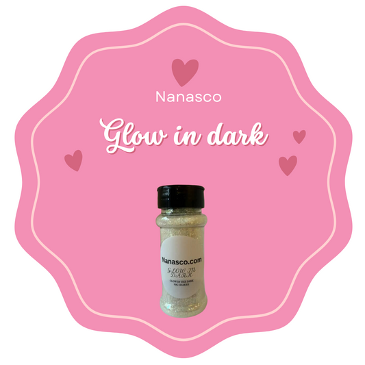 Glow in dark glitter