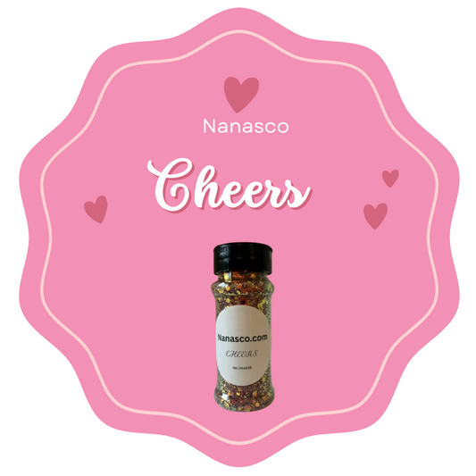 Cheers glitter